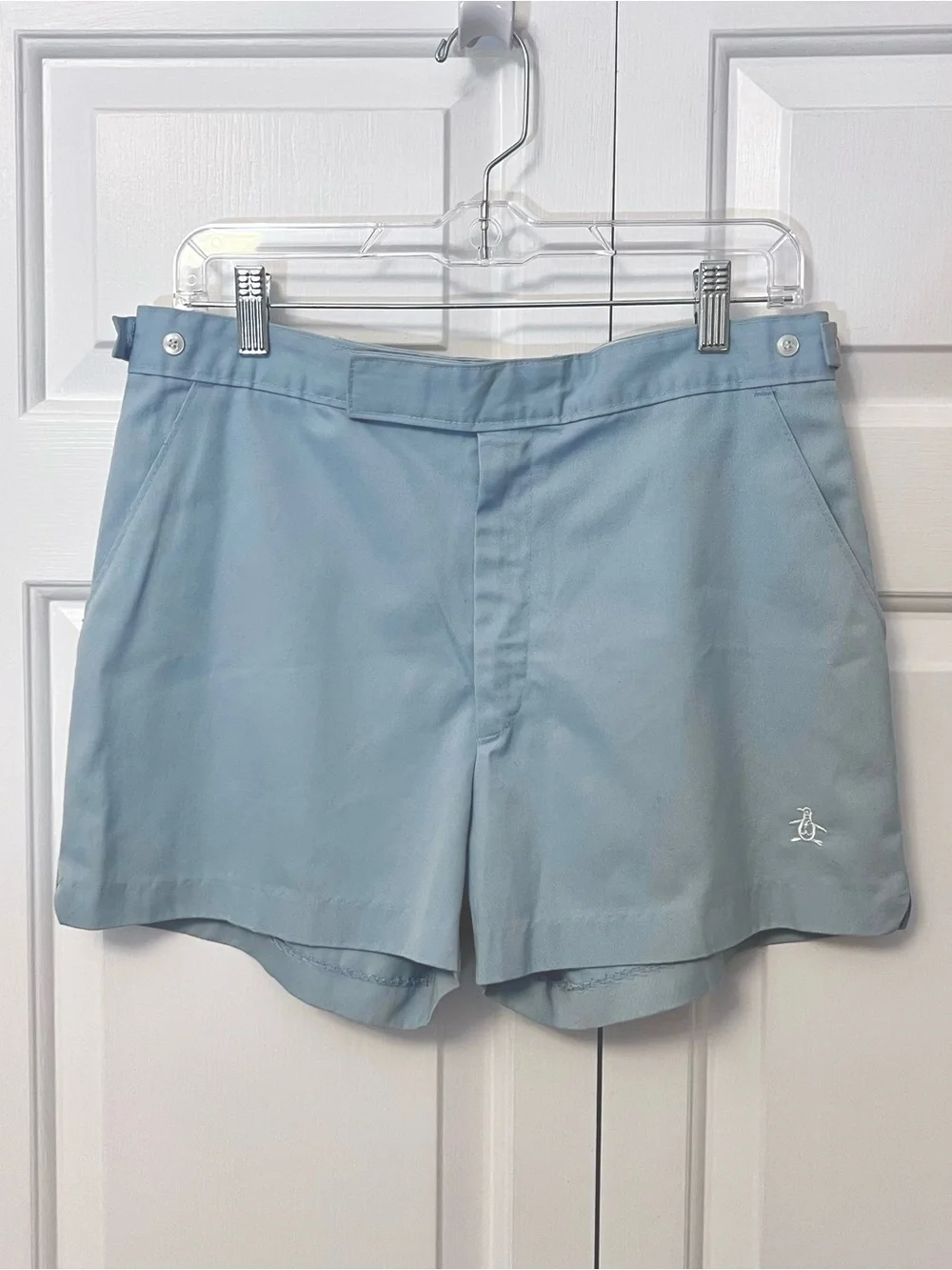 Vintage Penguin Light Blue Tennis/Golf Shorts